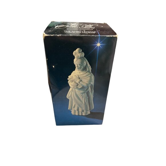 AVON 1982 Nativity Porcelain Wise Man Kasper Original Box Replacement 7.5" - Picture 5 of 5